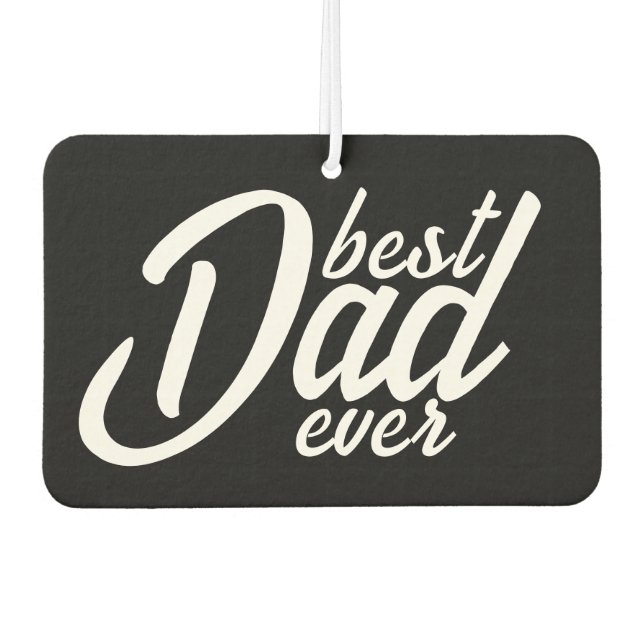 Bester Vater je Autolufterfrischer (Vorderseite)