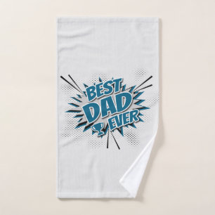 Bester Vater je Badhandtuch Set