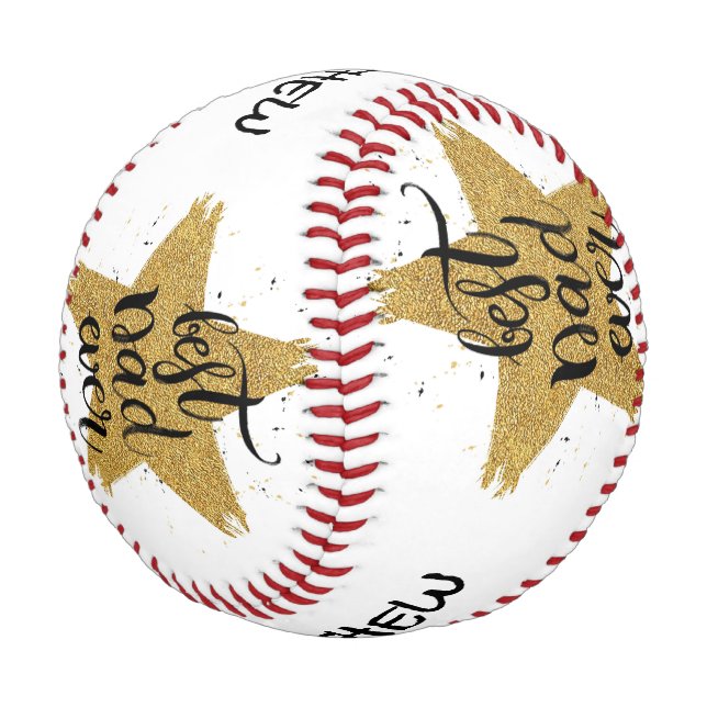 Bester Vater je Baseball (Schrägansicht)