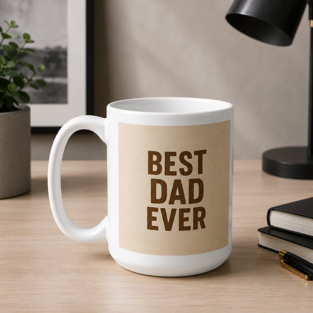 Bester Vater je ☕ | Bedeutende Tasse für Väter 💙 (Von Creator hochgeladen)