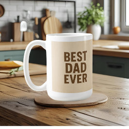 Bester Vater je ☕ | Bedeutende Tasse für Väter 💙