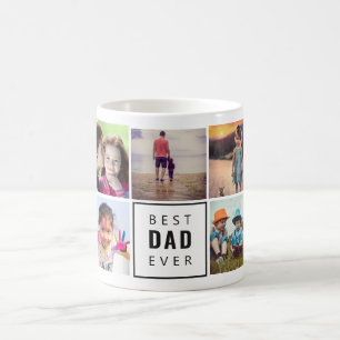 Bester VATER je benutzerdefiniertes Foto Kaffeetasse