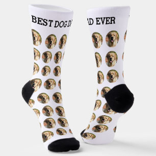 Bester Vater je benutzerdefiniertes Foto Socken