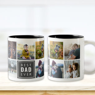 Bester VATER je benutzerdefiniertes Foto Tasse