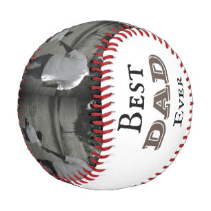 Bester Vater je benutzerdefiniertes Foto Vater Vat Baseball