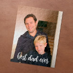 Bester Vater je benutzerdefiniertes vertikales Fot Puzzle<br><div class="desc">Erstellen Sie einen lustigen Sake für Ihren Vater, indem Sie Ihr eigenes vertikales Foto zu einem benutzerdefinierten Puzzle mit "Best Papa jemals" geschrieben am unteren Rand in einem modernen, handgeschriebenen Skript-Schriftart hinzufügen. Ein perfektes Geschenk für den Vatertag. Wenn Sie Probleme mit der Platzierung oder Größensortierung Ihres Fotos haben, klicken Sie...</div>