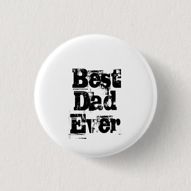 Bester Vater je Bester Vater Button (Vorderseite)