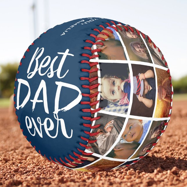 Bester Vater je Blue 6 Fotomaterial Baseball (Von Creator hochgeladen)