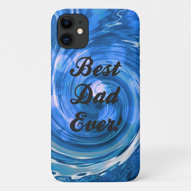 Bester Vater je Blue iPhone 11 Fall Case-Mate iPhone Hülle (Rückseite)