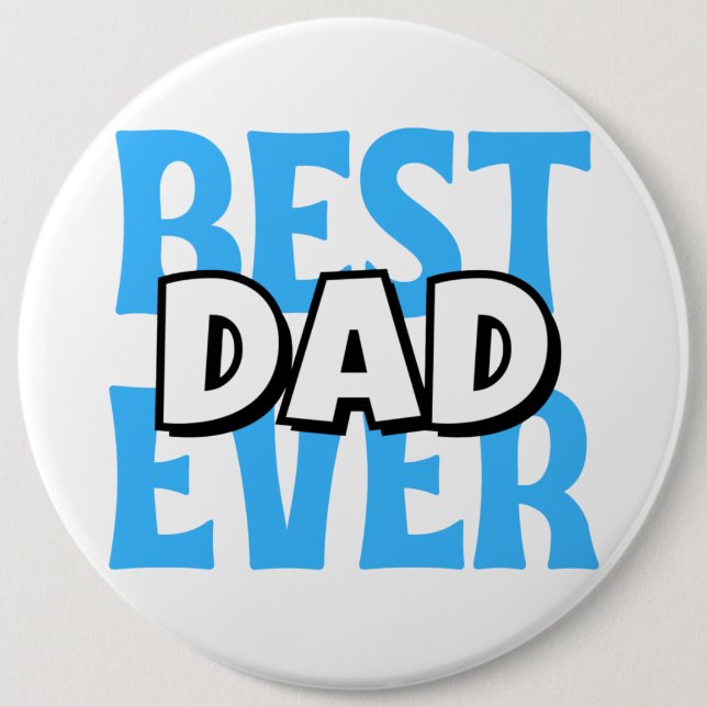 Bester Vater je Button (Vorderseite)