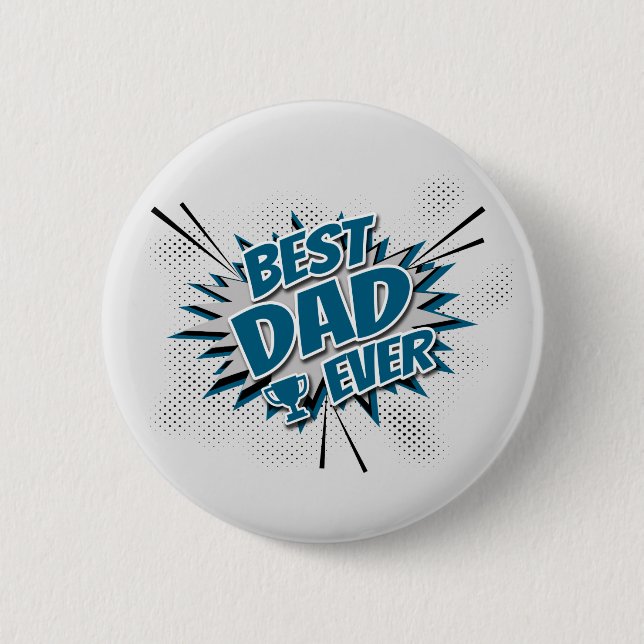 Bester Vater je Button (Vorderseite)