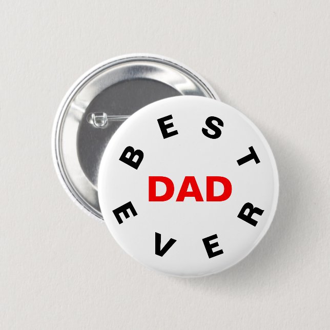 Bester Vater je Button (Vorne & Hinten)