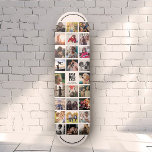 Bester Vater je Cooler Trendy Instagramm Foto Coll Skateboard<br><div class="desc">Moderne Instagram Foto Collage für den besten Vater aller Zeiten! Personalisieren Sie mit Ihren Fotos,  sowie mit Ihren Namen und machen Sie dies zum coolen Vatertag oder Geburtstagsgeschenk aller Zeiten!</div>