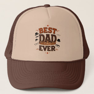 Bester VATER je - Cooles Geschenk für den Vatertag Truckerkappe