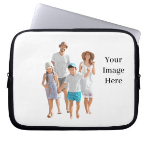Bester Vater je Custom Foto Vatertag Geschenk Laptopschutzhülle