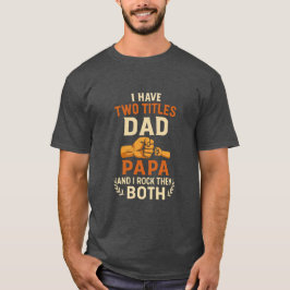 Bester Vater je - Design des Vintagen Vaters T-Shirt