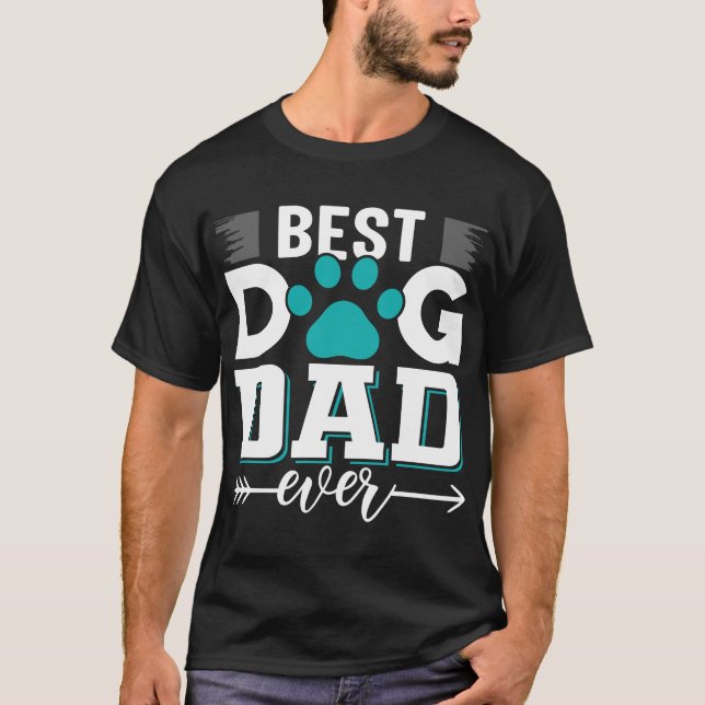 *Bester Vater je Digitale Kunst T-Shirt (Vorderseite)
