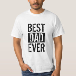 Bester Vater je Einfach Vatertag Geschenk T - Shir T-Shirt