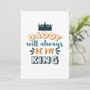 Bester Vater je Einladung