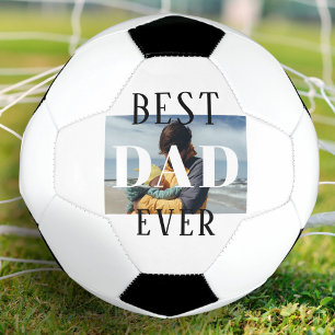 Bester Vater je Familie Kinder Vater Foto Fußball