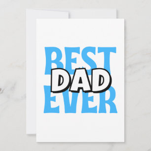 Bester Vater je Feiertagskarte