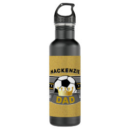 Bester VATER je FOOTBALL Sport Edelstahlflasche