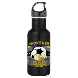 Bester VATER je FOOTBALL Sport Edelstahlflasche