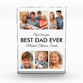 Bester Vater je Foto Collage Vatertag