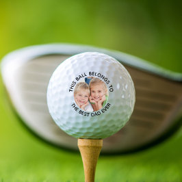 Bester Vater je Foto Golfball