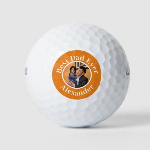 Bester Vater je Foto hinzufügen   Name Golf Balls Golfball