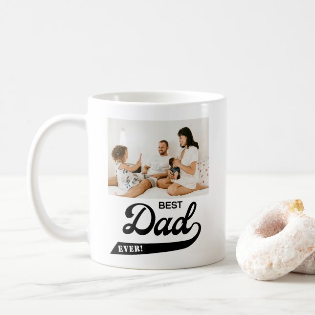 Bester Vater je Foto Kaffeetasse (Mit Donut)