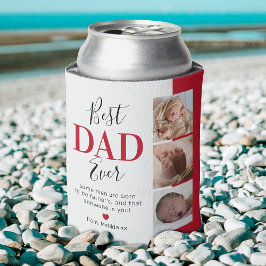 Bester Vater je Foto Keepake Dosenkühler