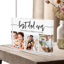 Bester Vater je - FotoCollage des Vaters