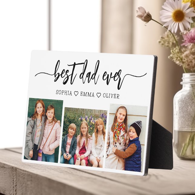 Bester Vater je - FotoCollage des Vaters Fotoplatte (Von Creator hochgeladen)