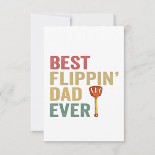 Bester Vater je Funny Cooking GRILLEN Father Gift Dankeskarte