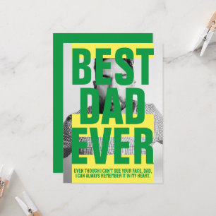 Bester Vater je Funny&Surreal Spaß Foto Einladung