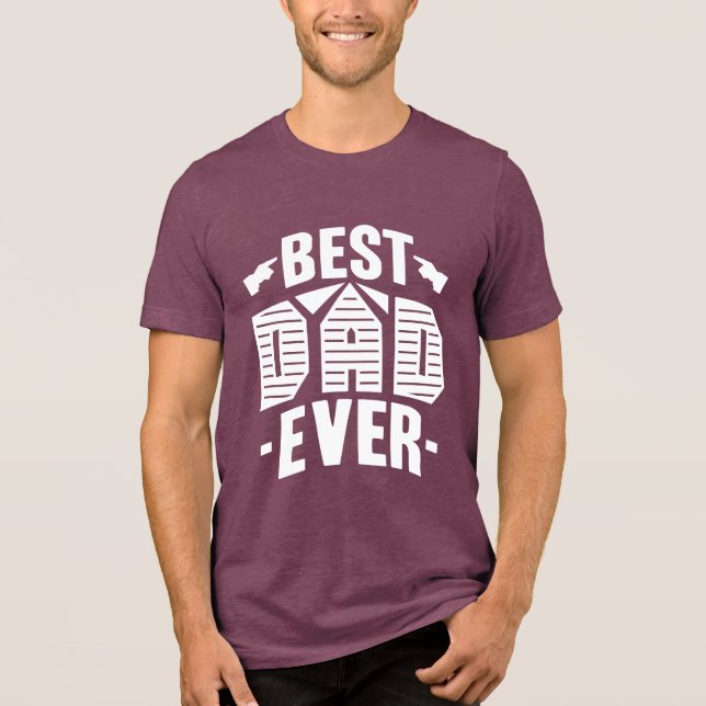 Bester Vater je Funny Vathers Day Mens Tshirts Ges (Vorderseite)