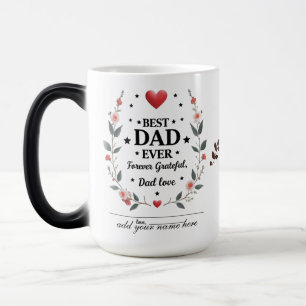 Bester Vater je - für immer dankbar, Vater Verwandlungstasse