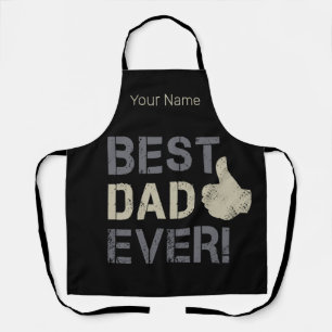 Bester Vater je für Vatertag Vintag auftauchen Schürze