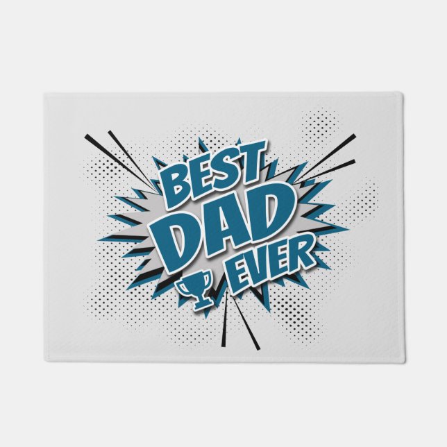 Bester Vater je Fußmatte (Vorderseite)