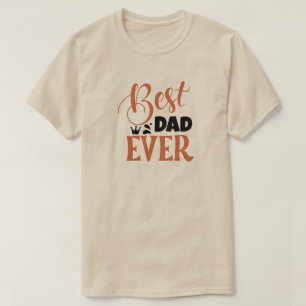 Bester Vater je Geburtstag oder Vatertag T-Shirt