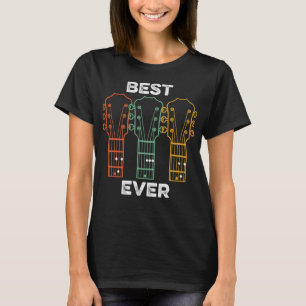 Bester Vater je Gitarre - Vater Gitarrenakkorde - T-Shirt