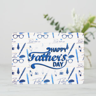 Bester Vater je, glücklicher Vatertag Einladung