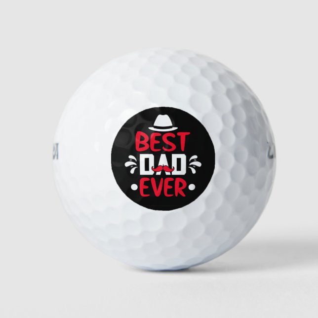 Bester Vater je Golfball (Vorderseite)