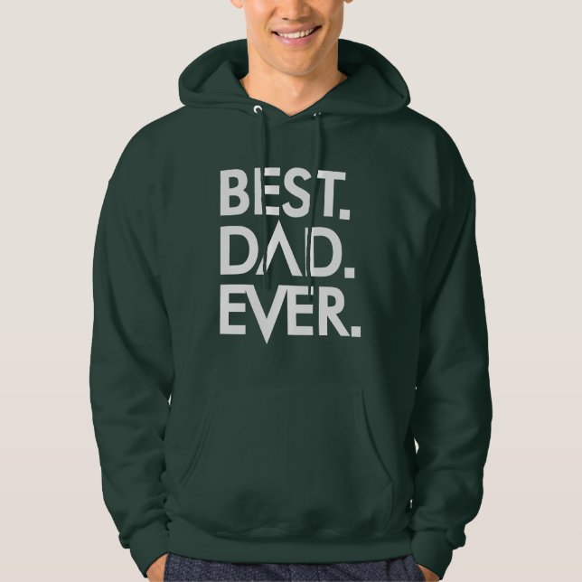 Bester Vater je Hoodie (Vorderseite)