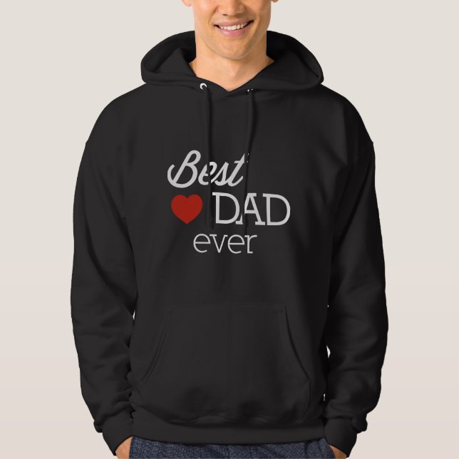 Bester Vater je Hoodie (Vorderseite)