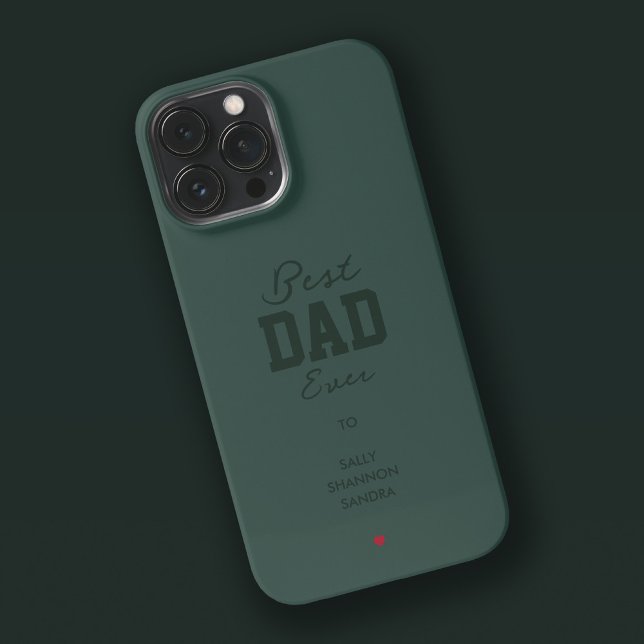 Bester Vater je Hunter Green iPhone Hülle (Von Creator hochgeladen)