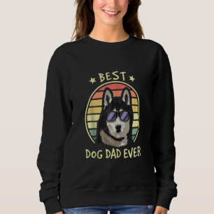 Bester Vater je Husky Hund züchten Vater Hund Love Sweatshirt