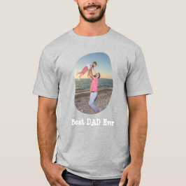 Bester VATER je Ihr Foto hochladen T-Shirt