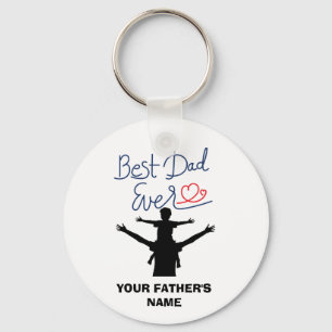 Bester Vater je Individuelle Name Schlüsselanhänge Schlüsselanhänger